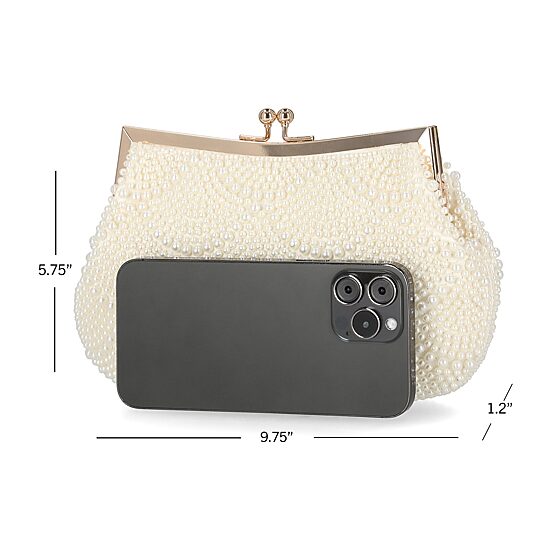 Gunne Sax by Jessica McClintock Gardenia Clutch