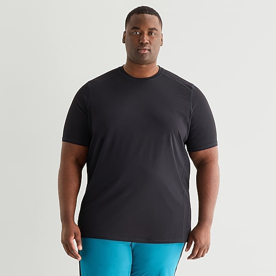 Shaquille O'Neal XLG™ Active Mens Crew Neck Short Sleeve Big and Tall T-Shirt
