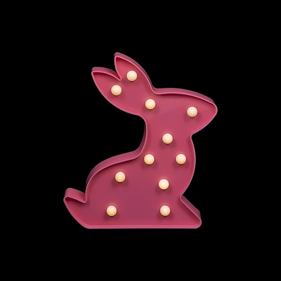 Northlight 10" Led Lighted Bunny Marquee Lights