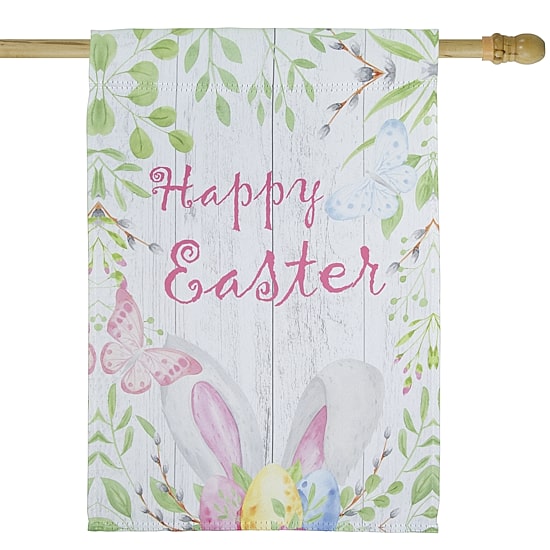 Northlight 28" Happy Bunny Ears Outdoor Flags