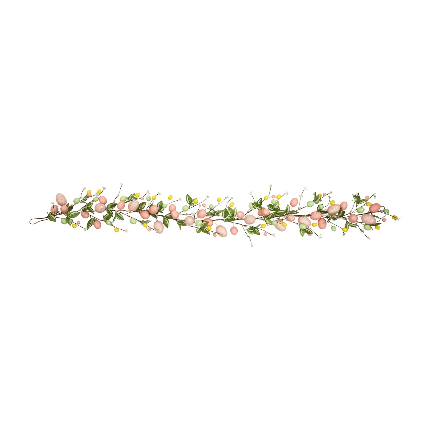 Northlight 6ft Eggs And Flower Buds Artificial Easter Indoor Garland
