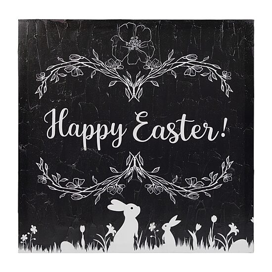 Northlight 18" Happy Bunnies Canvas Art