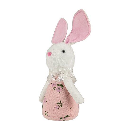 Northlight 11" Spring Floral Bunny Easter Figurine