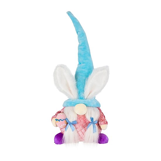 Northlight 18" Gnome Girl With Bunny Ears Easter Gnome