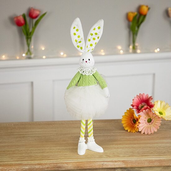 Northlight 15" Ballerina Bunny Standing Easter Figurine