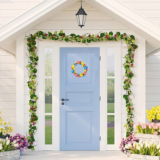 Northlight 10" Easter Egg Wreath
