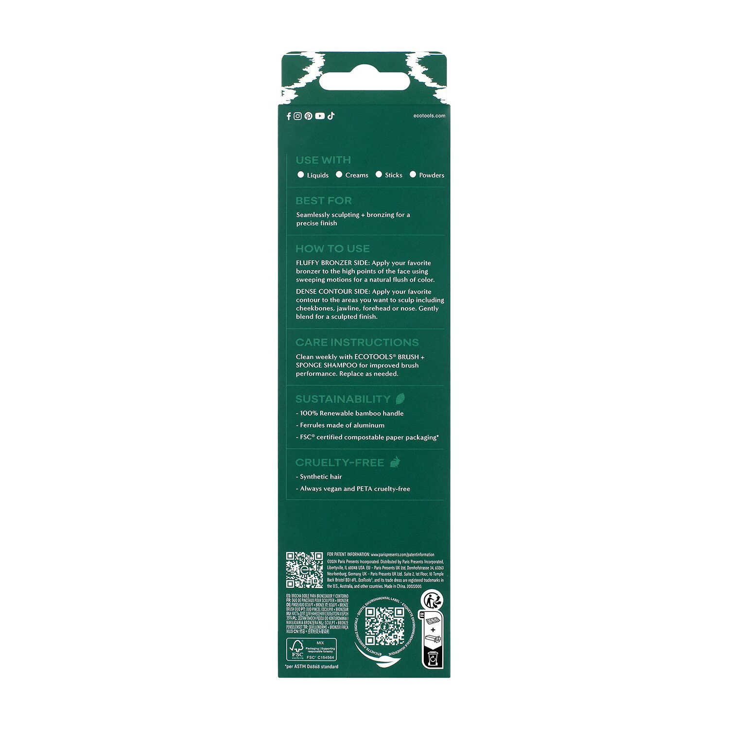 Eco Tools Dual Ended Brush