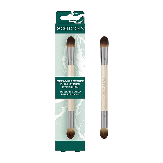 Eco Tools Cream & Powder Dual-Ended Eye Brush