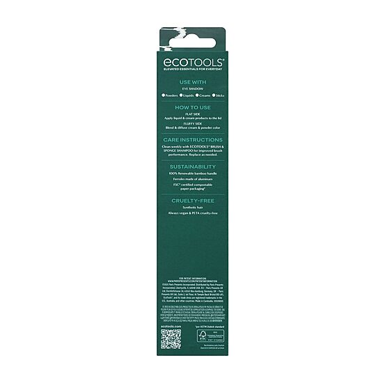 Eco Tools Cream & Powder Dual-Ended Eye Brush