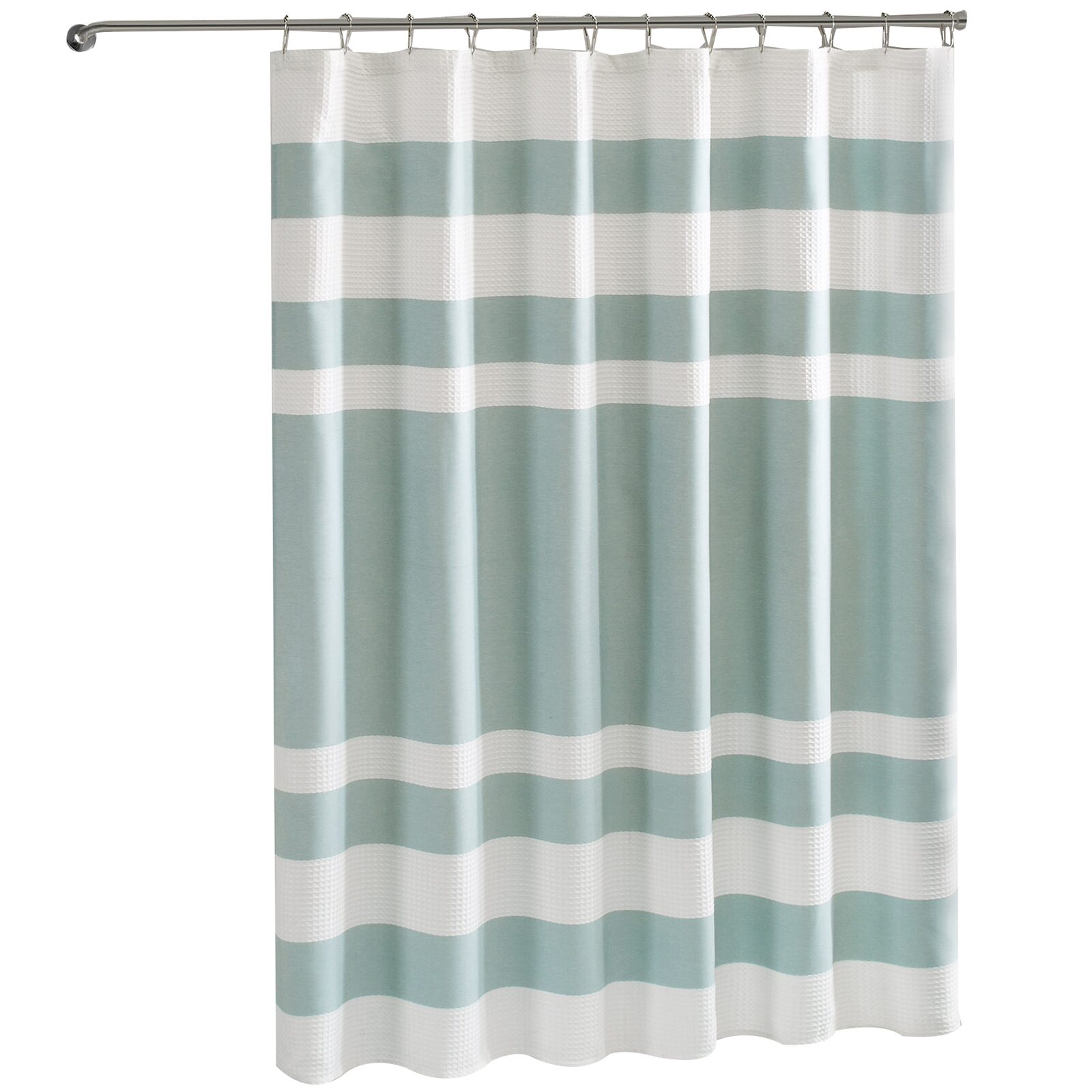 Madison Park Spa Waffle 3M Scotchgard™ Shower Curtain