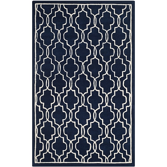Safavieh Emmit Geometric Hand Tufted Wool Rug