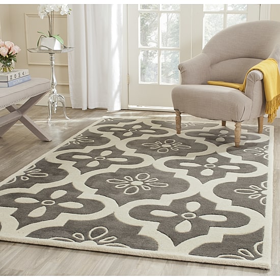 Safavieh Eadaoin Geometric Hand Tufted Wool Rug
