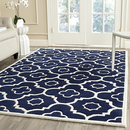 Safavieh Grigor Geometric Hand Tufted Wool Rug
