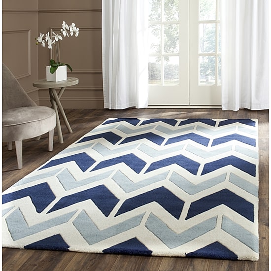 Safavieh Embla Chevron Hand Tufted Wool Rug
