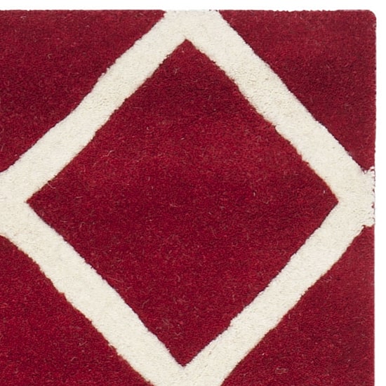 Safavieh Jayma Geometric Hand Tufted Wool Indoor Runner