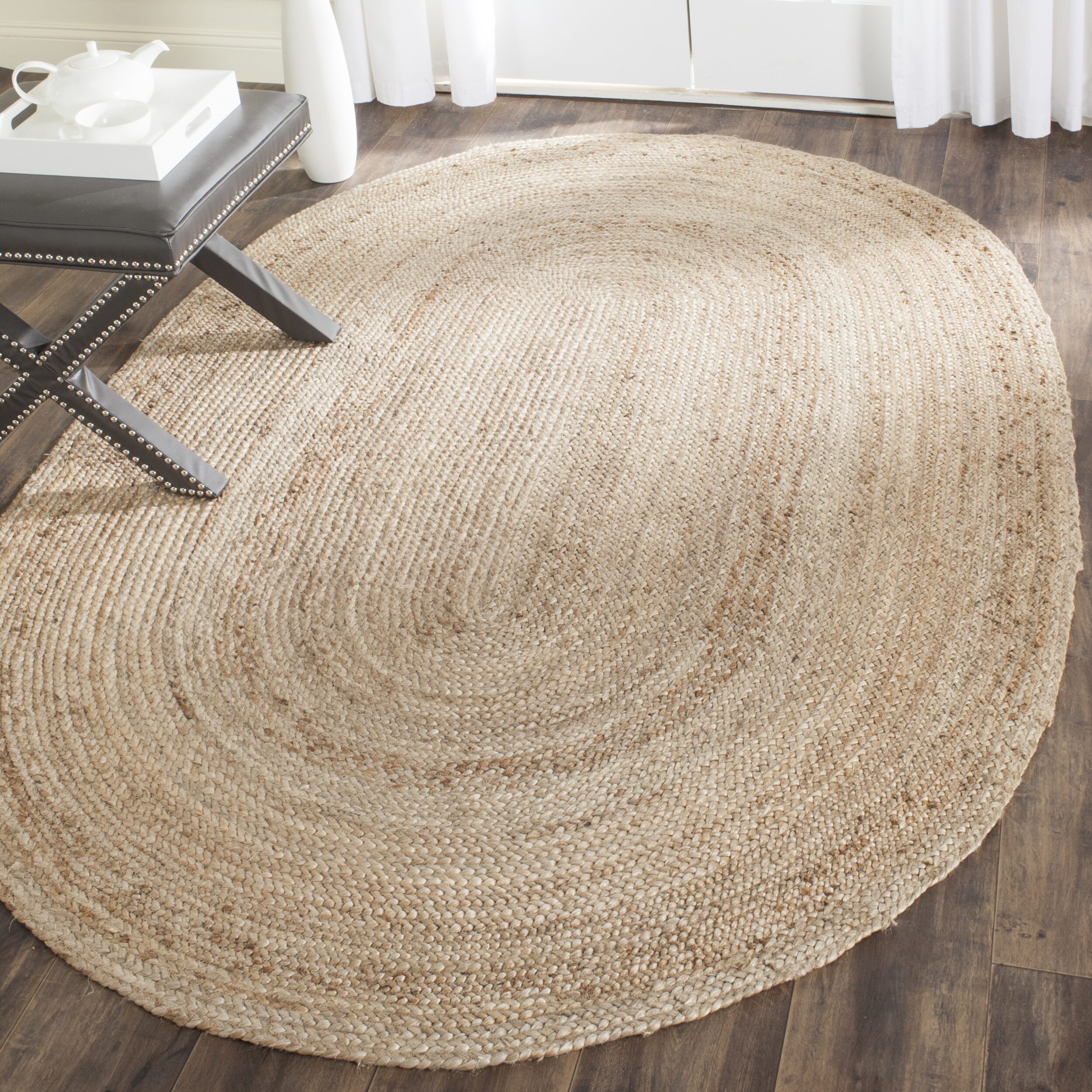 Safavieh Forbes Solid Oval Rug