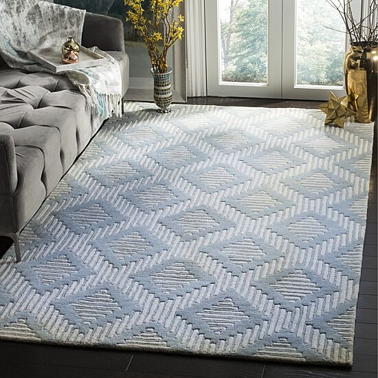 Safavieh Kaeden Geometric Hand Tufted Wool Rug