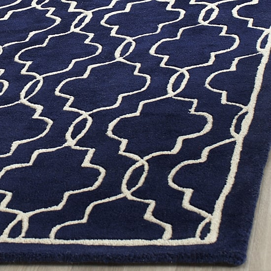 Safavieh Emmit Geometric Hand Tufted Wool Rug