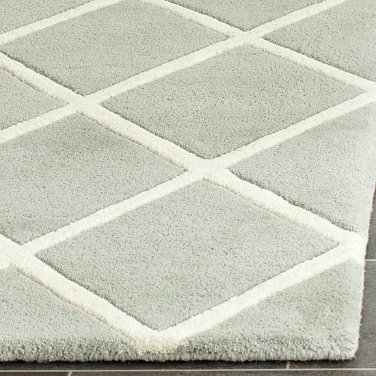 Safavieh Jayma Geometric Hand Tufted Wool Indoor Square Rug