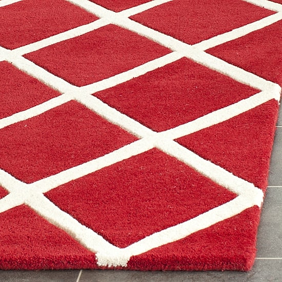 Safavieh Jayma Geometric Hand Tufted Wool Indoor Acccent Rug