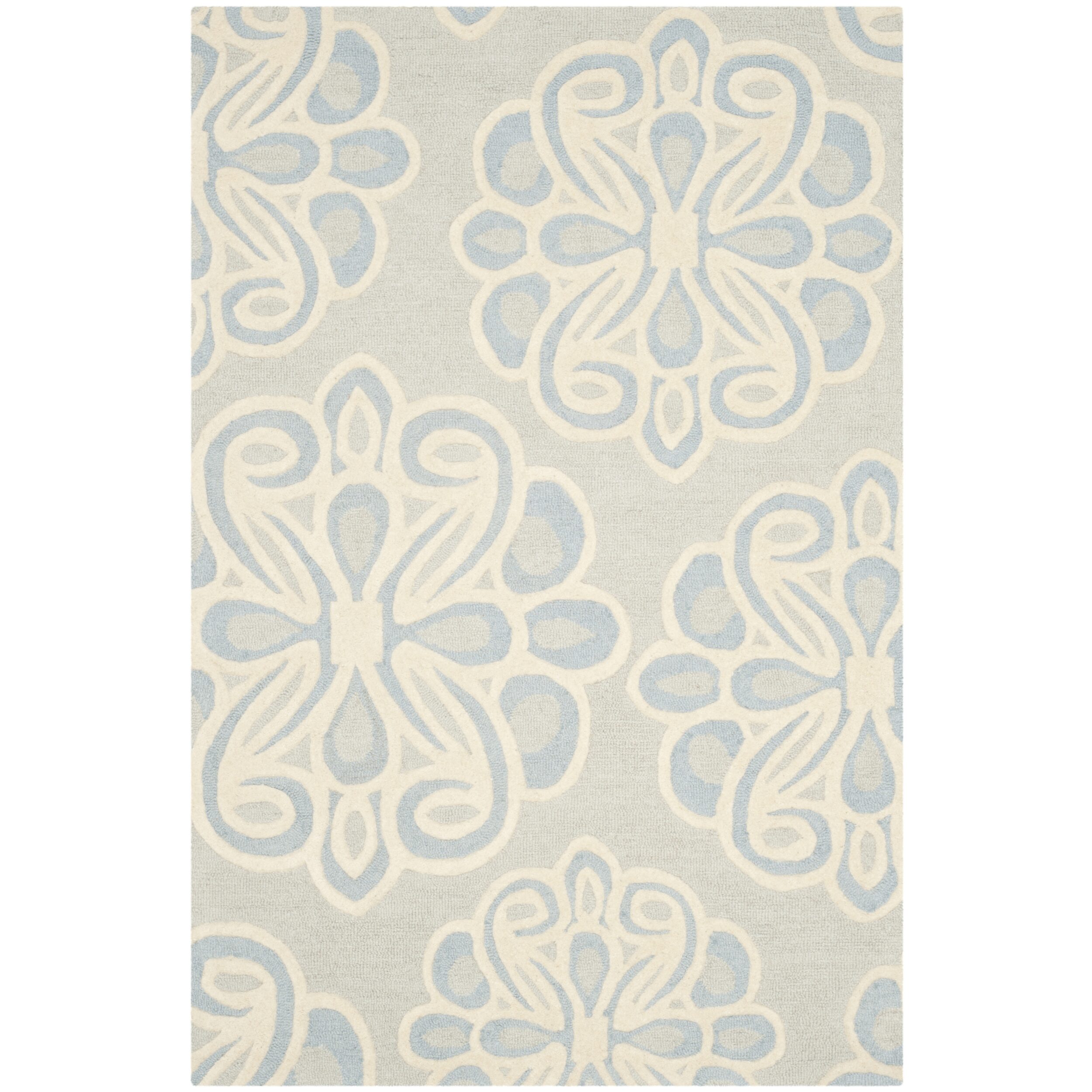 Safavieh Einri Floral Hand Tufted Wool RectangularRug