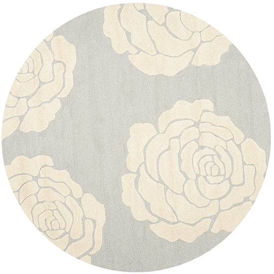 Safavieh Dacre Floral Wool Indoor Round Area Rug