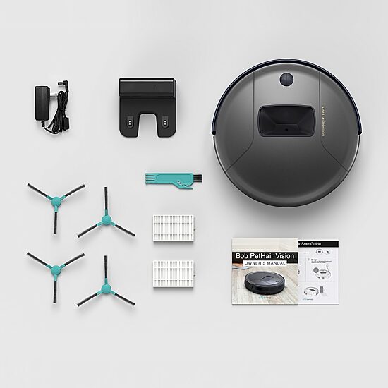 App & Wi-Fi Connected bObsweep PetHair Vision Robotic Vacuum Cleaner
