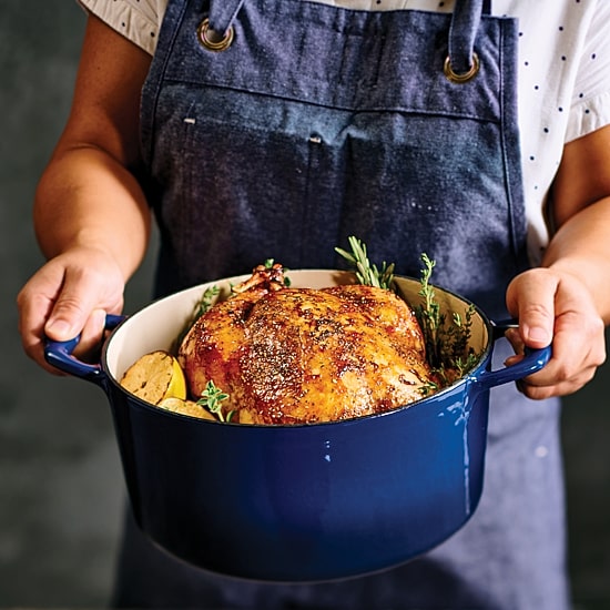 Tramontina Gourmet 5.5-qt. Enameled Cast Iron Covered Round Dutch Oven