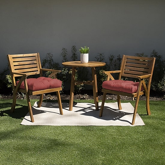Mozaic Company Sunbrella Tufted U-Shape Seat Cushion (Set of 2)