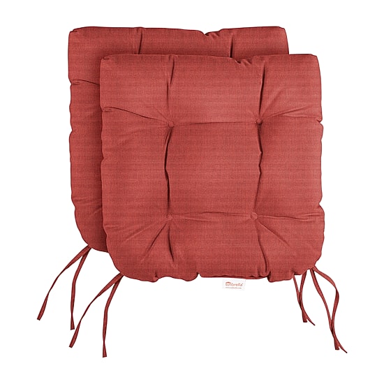 Mozaic Company Sunbrella Tufted U-Shape Seat Cushion (Set of 2)