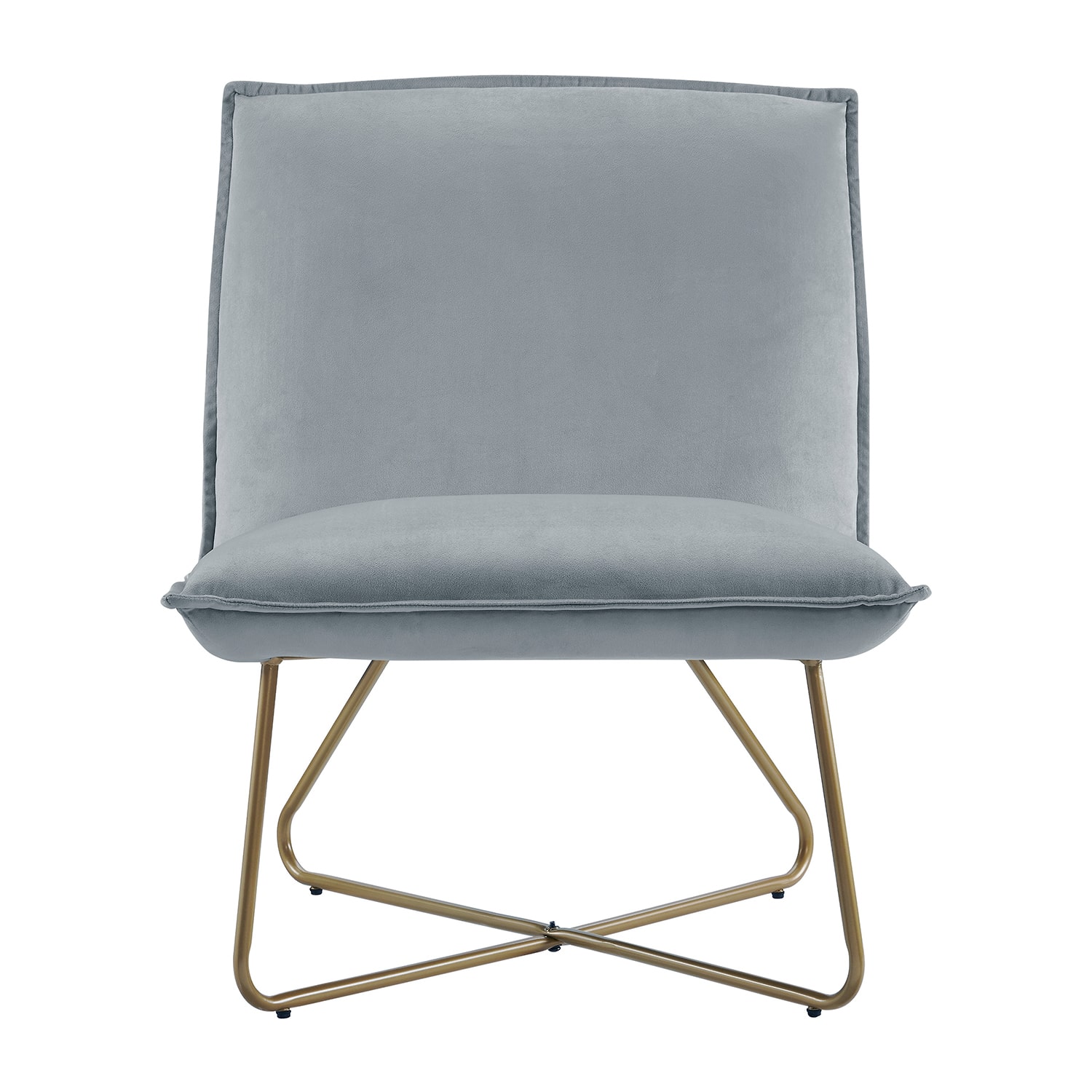 Linon Kincaid Armless Slipper Chair