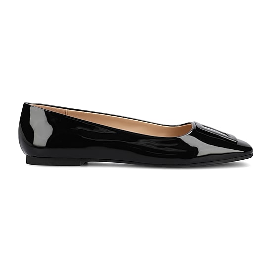 Journee Collection Zimia Womens Square Closed Toe Ballet Flats