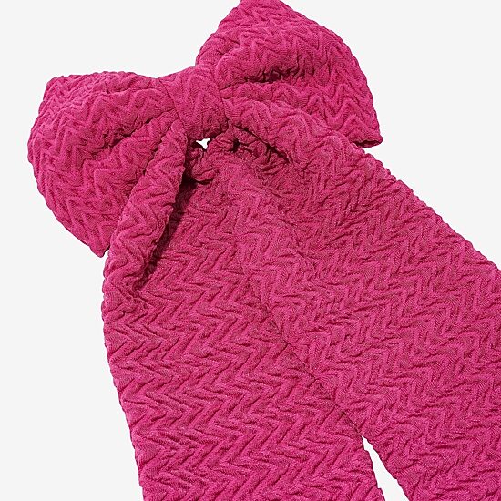 Arizona Pink Textured Hair Bow