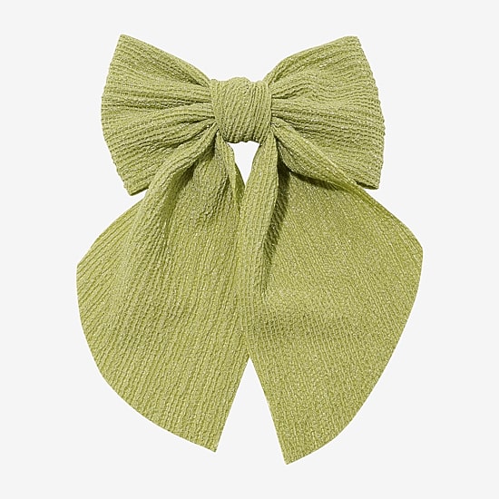 Arizona Green Textured Hair Bow