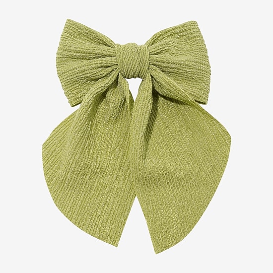 Arizona Green Textured Hair Bow