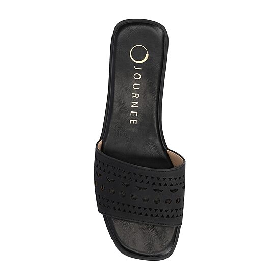 Journee Collection Womens Brodie Flat Sandals