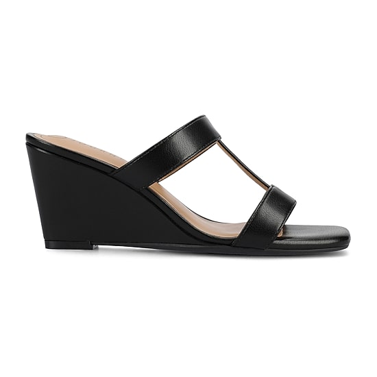 Journee Collection Womens Clodie Wedge Sandals