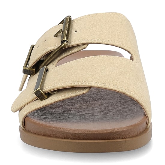 Journee Collection Womens Cosette Adjustable Strap Flat Sandals