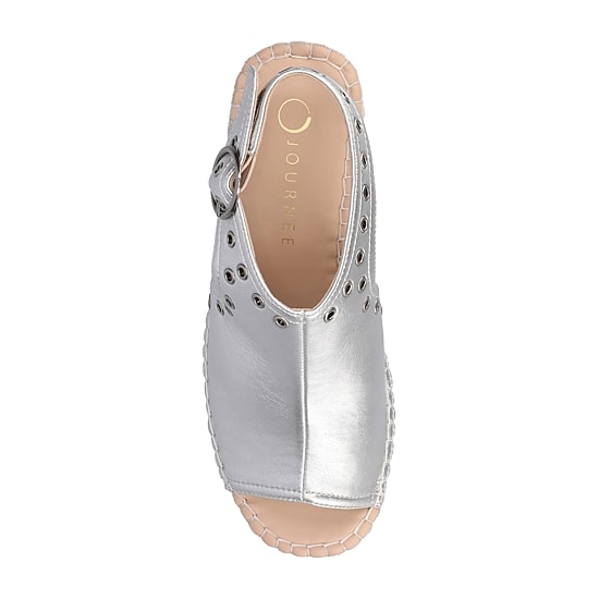 Journee Collection Womens Crisie Wedge Sandals