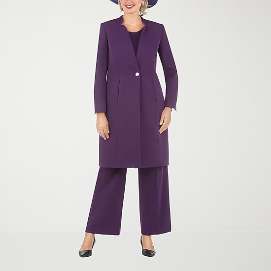 Giovanna Signature Womens-Plus 3-pc. Pant Suit