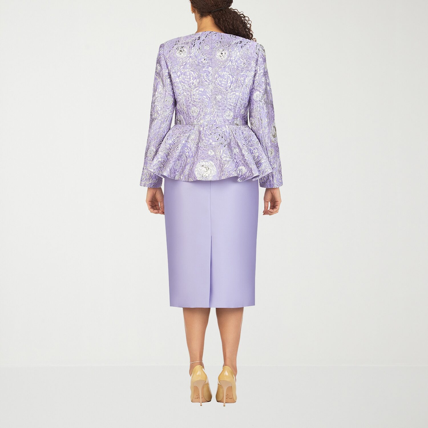 Giovanna Collection 3-pc. Brocade Skirt Suit