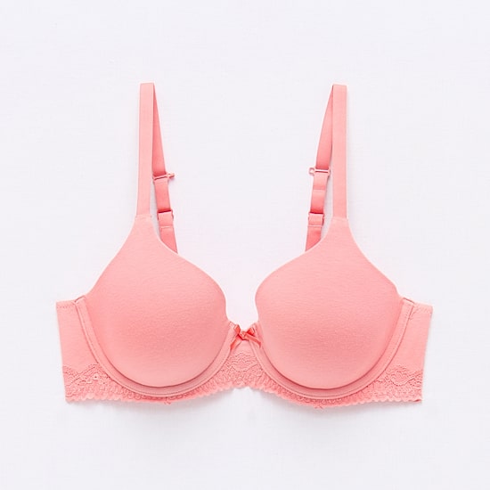 Ambrielle Cotton Full Coverage Full Coverage Bra 364236