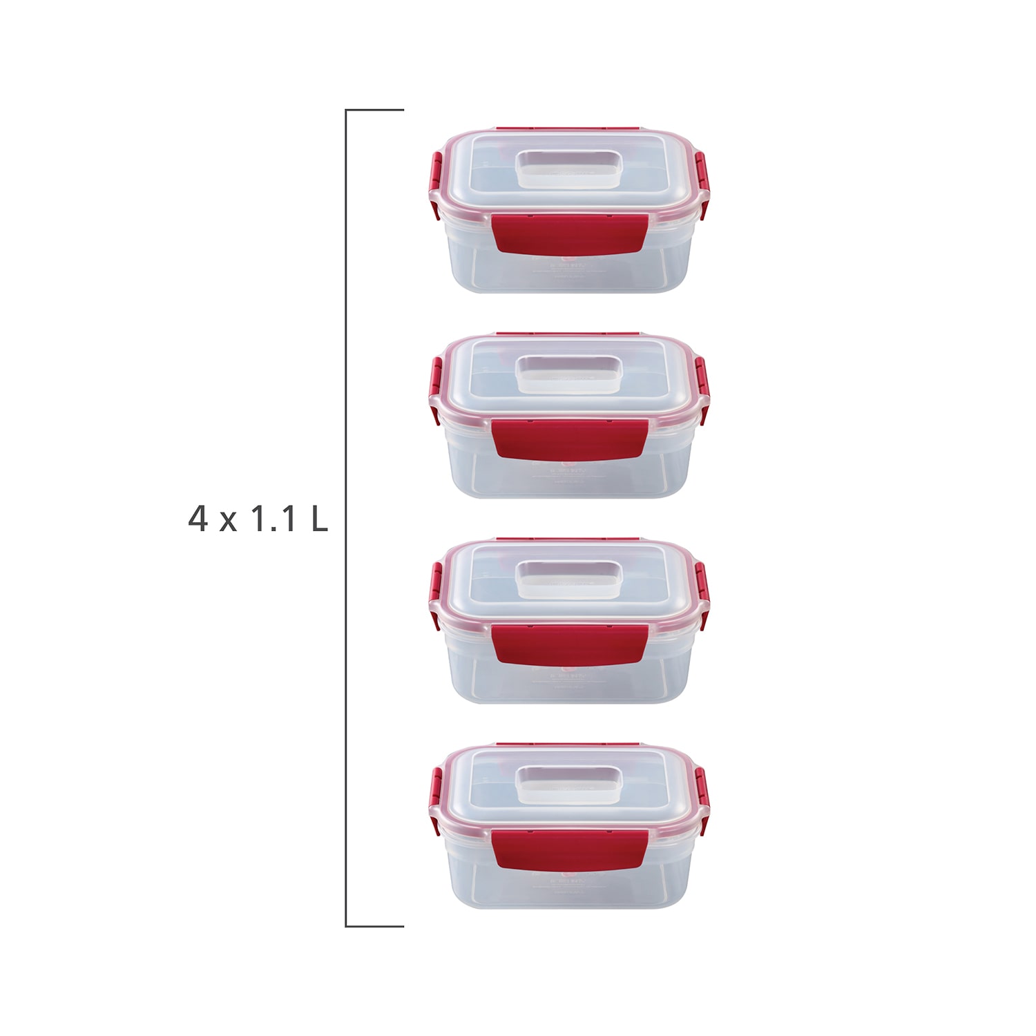 Joseph Joseph Nest Lock 8-pc. Rectangular Food Storage Set