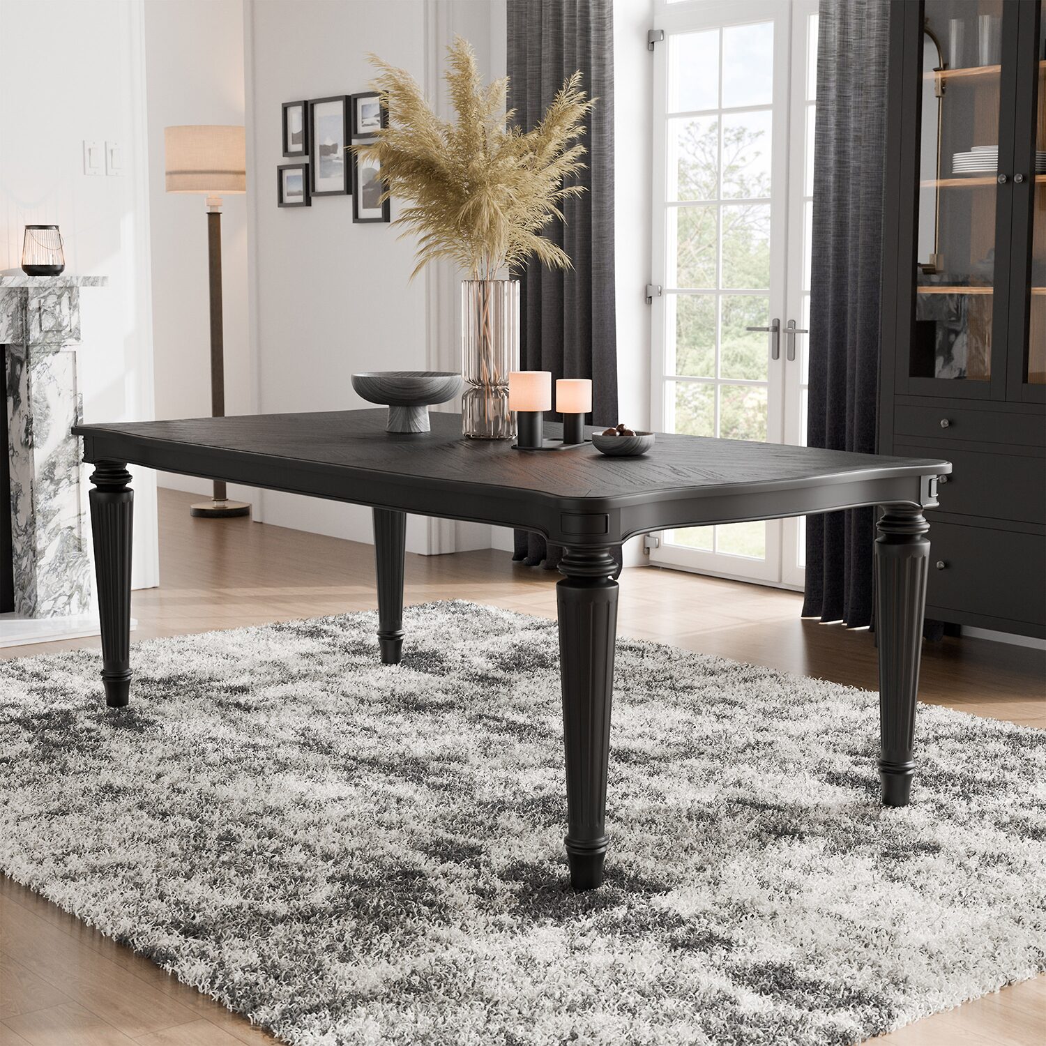 Furniture of America™ Melodi Parc Rectangular Wood-Top Dining Table