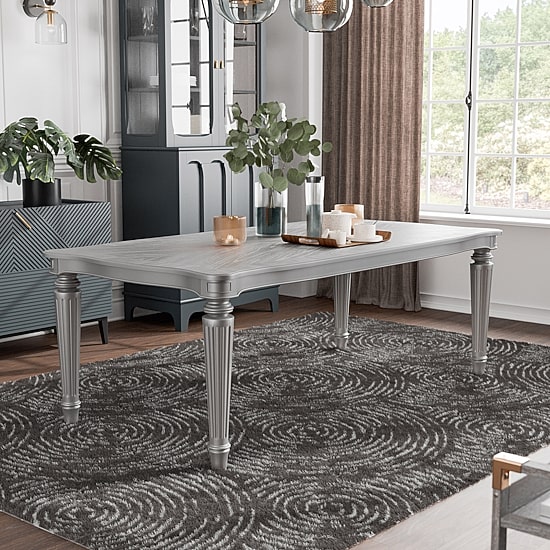 Furniture of America™ Melodi Parc Rectangular Wood-Top Dining Table