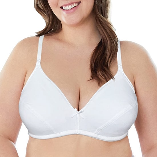Bestform Cotton Wireless Bra with Lightly Lined Cups 2pk- 5006255