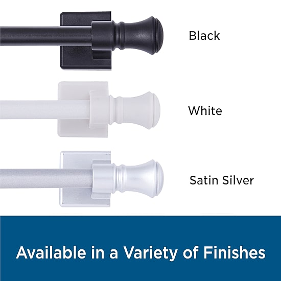 Kenney Cameron 7/16 IN Adjustable Curtain Rod