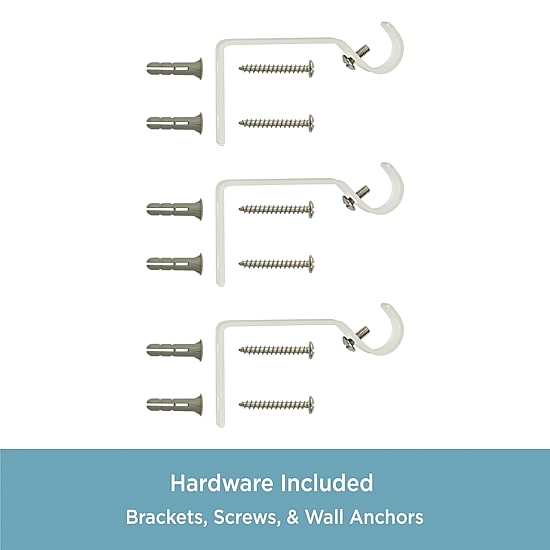 Kenney Alanis Ball 5/8 IN Adjustable Curtain Rod
