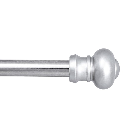 Kenney Ashby Petite Cafe Decorative 7/16 IN Adjustable Curtain Rod
