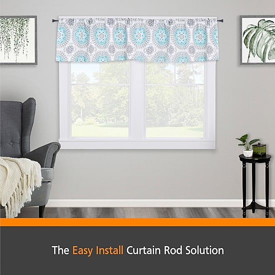 Kenney Tyler 1/2 IN Adjustable Curtain Rod